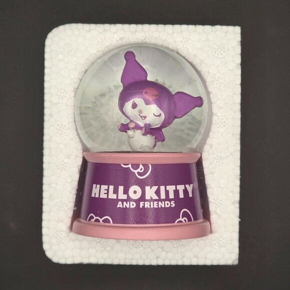 Hello Kitty Friends Mini Snow Globe - Kuromi - Picture 1 of 8